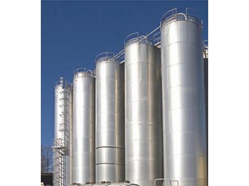 Large Outdoor Storage Silo