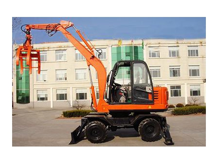 Log Grapple Wheel Loader