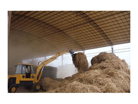 Grass Grapple Wheel Loader