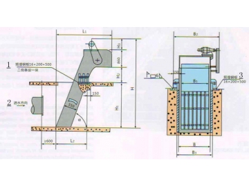 Grid Type Wastewater Decontamination Machine