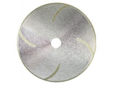 CR101 Diamond Cutting Blade    (Patterned Continuous Rim Electroplated Diamond Cutting Blade)