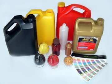 Color Master Batch, Masterbatch for PP, PE Plastic                (Applied for Coloring Lubricant Container)