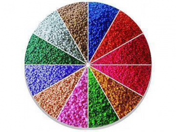 Color Master Batch, Masterbatch for PE, PP, PS, ABS, HIPS Plastic                (Applied for Coloring Auto Parts)