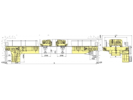 Overhead Lifting Bridge Crane