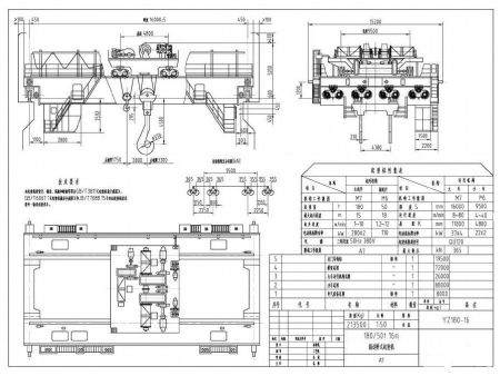 Heavy Duty Overhead Crane for Ironwork