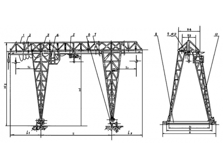 Electric Hoist Gantry Crane