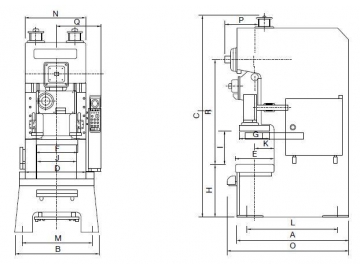 APA 15-260 Ton Precision Metal Stamping Press