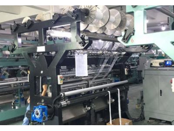 HCR8-ET Raschel Warp Knitting Machine, Fabric Ribbon and Belt Knitting