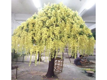 Artificial Plant Wisteria Blossom Tree