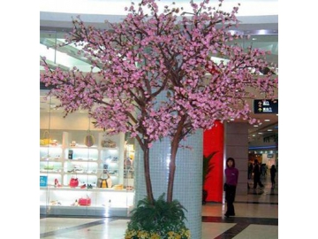 Artificial Plant Peach Blossom Tree