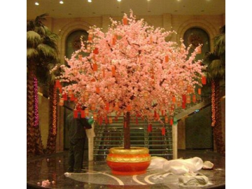Artificial Plant Cherry Blossom Tree