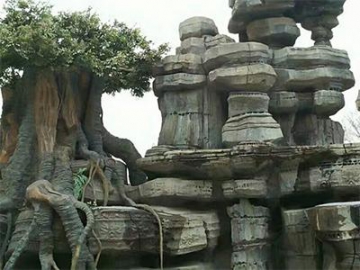 Artificial Landscape Rock Cave