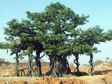 Artificial Concrete Tree