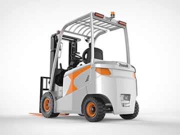 Electric 4 Wheel Counterbalance Forklift Trucks