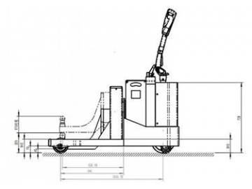 3,000-5,000kg Electric Tugger