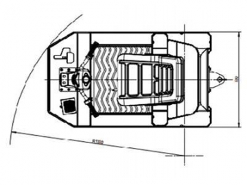 1,200kg Electric Tugger