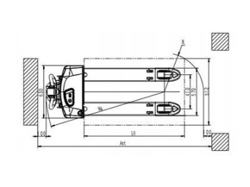 1,500kg Electric Pallet Jack Truck