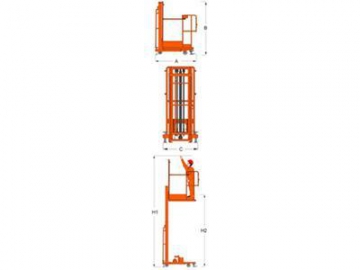 Semi-electric Order Selector Picker