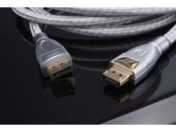 DisplayPort Cable 1.2, Zinc Alloy Mesh Shielded