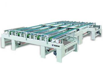 Fluorocarbon metallic paint spraying line