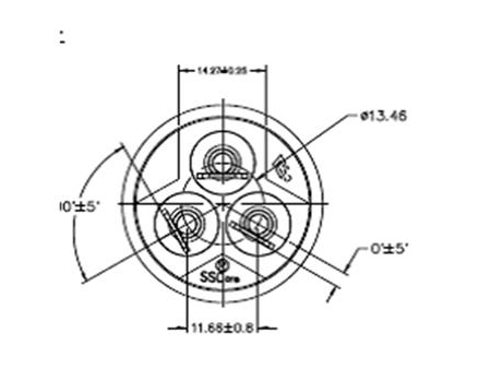 Hermetic Home Air Conditioner Terminal, Fridge Compressor Terminal