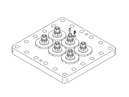 Semi-hermetic Commercial Air Conditioner Terminal Plate