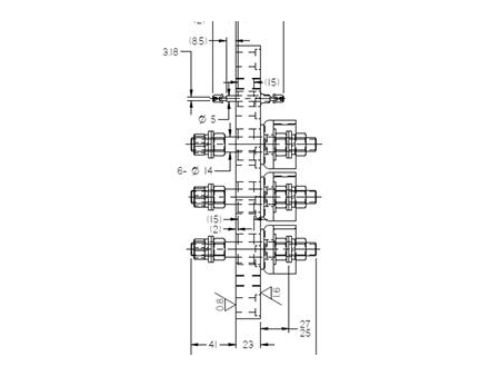 Semi-hermetic Commercial Air Conditioner Terminal Plate