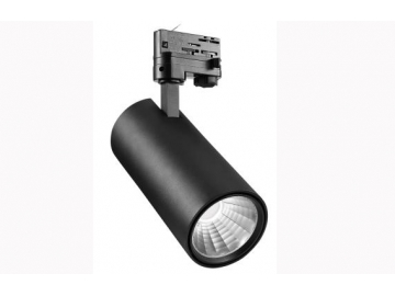 H3 Series LED Track Lighting Head, 30W/35W LED Track Luminaire with Straight Tube and Built-in Driver