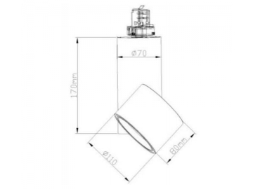 C Series Track Lighting LED Track Fixture