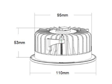 Y1 Series LED Downlight, SMD Recessed LED Downlight