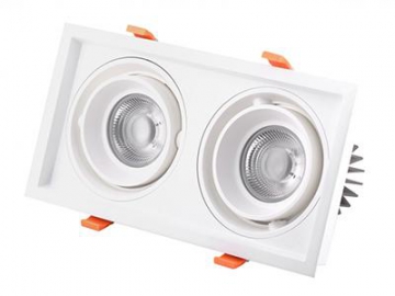 G Series LED Downlight, Double Head LED COB Downlight