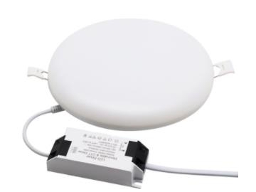 LED Panel Light, Frameless LED Round Panel Light