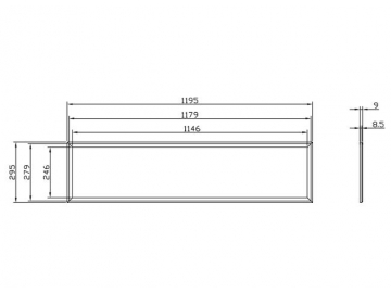 Smart Panel light-Radar sensor LED panel light