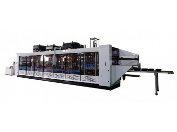 DW4-63 High Speed Thermoforming Machine (Forming, Punching, Cutting, Stacking)