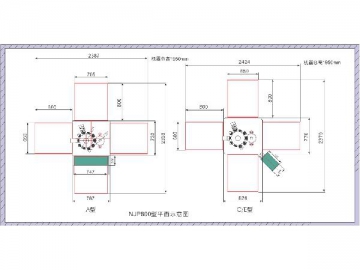 Capsule Filling Machine, Type NJP-800, 600, 400