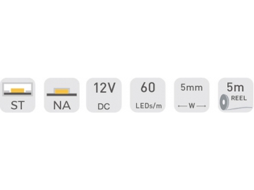 D460 12V 5mm  Commercial LED Strip Light