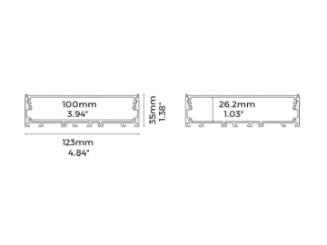 LS12335   Linear LED Light Fixture