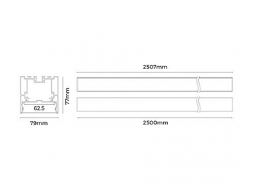 LS7977  Linear LED Lighting Fixture