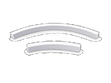 AS3535-08A45  Curved Led Light Fixture