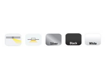 LE50FDP  LED Strip Light Fixture