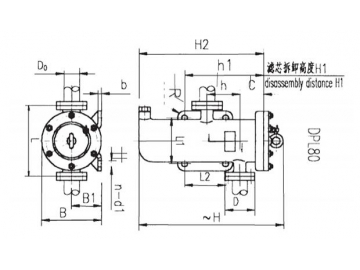 Single Cylinder Oil Pan Filter  (Fuel Oil Filter, Lubricating Oil Filter)