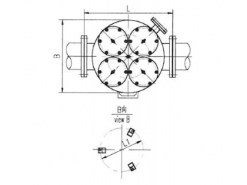 Single Cylinder Oil Pan Filter  (Fuel Oil Filter, Lubricating Oil Filter)