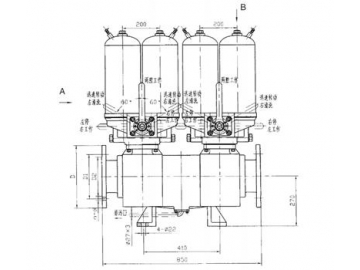 Semi-Automatic Self-Cleaning Oil Filter  (Fuel Oil Filter, Lubricating Oil Filter, Diesel Filter)