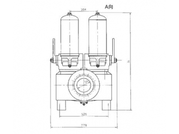 Semi-Automatic Self-Cleaning Oil Filter  (Fuel Oil Filter, Lubricating Oil Filter, Diesel Filter)