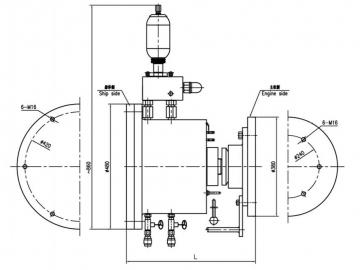 Pneumatic Hydraulic Top Bracing Device