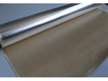 Heat Resistant Aluminized Silica Fiber Fabric