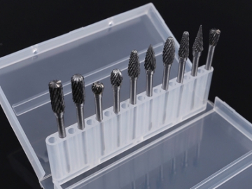 10 Pieces 3mm Shank Carbide Bur Set