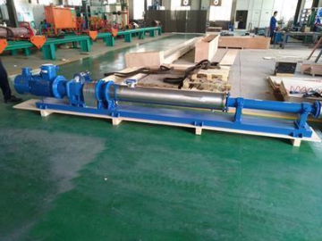 Progressive Cavity Pump in Emulsion Explosives Pumping