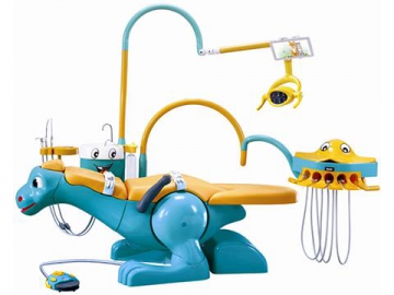 A8000-IIA Pediatric Dental Chair   (children's dental unit with lovely dinosaur chair)