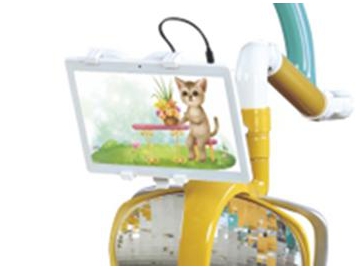 A8000-IIB Pediatric Dental Chair   (children dental unit with smiling dinosaur chair)